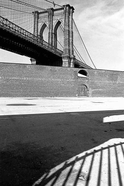 Photograph Jackie Weisberg Brooklyn Bridge on One Eyeland